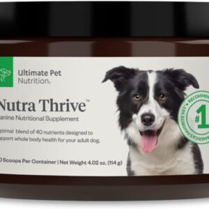 Nutra Thrive™ Canine 40 in 1 Nutritional Supplement for Dogs - Powder Supplement for Digestion and Immune Support, 30 Servings" Nutra Thrive™ Canine 40 in 1 Nutritional Supplement for Dogs - Powder Supplement for Digestion and Immune Support, 30 Servings"